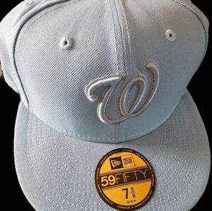 New Era 59FIFTY Light Blue Cap